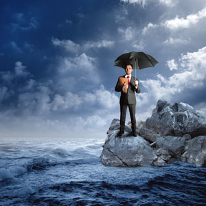 a business insurance concept photo