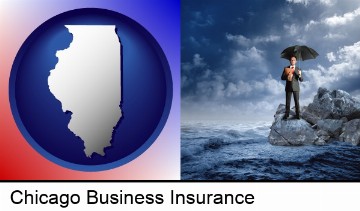a business insurance concept photo in Chicago, IL