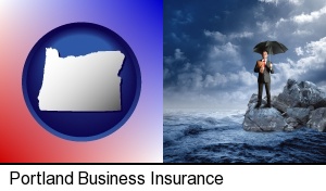 Portland, Oregon - a business insurance concept photo