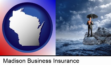 a business insurance concept photo in Madison, WI