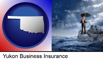 a business insurance concept photo in Yukon, OK